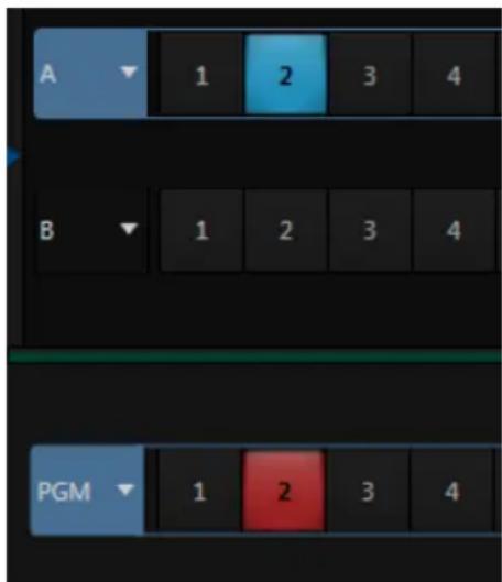 NEWTEK TriCaster 460 - LINKING SWITCHER ROWS - 1