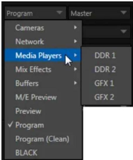 NEWTEK TriCaster 460 - CHANNEL OPTIONS - 1