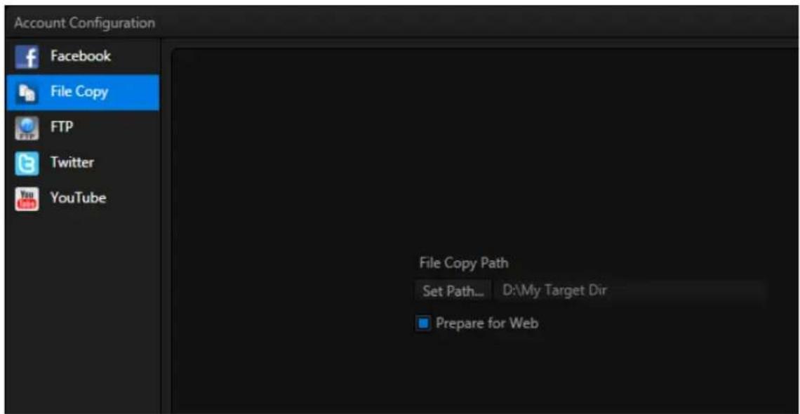 NEWTEK TriCaster 460 - Hint: Successfully configured accounts show a green checkmark icon. - 1