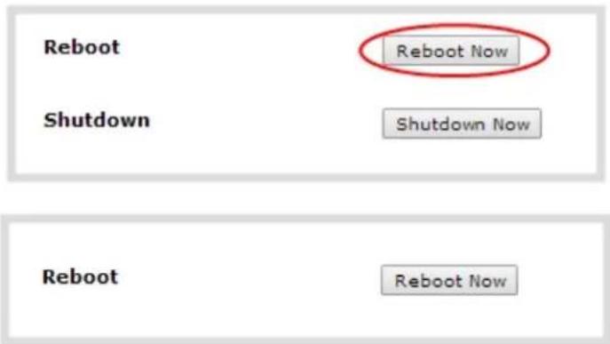 Epiphan VGADVI - Restarting the Device via the Web Interface - 1