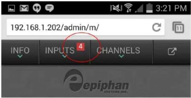 Epiphan VGADVI - Confidence monitoring using the tablet interface - 1