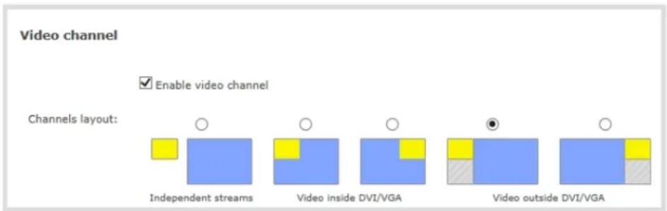 Epiphan VGADVI - Select the background color for your channel - 1