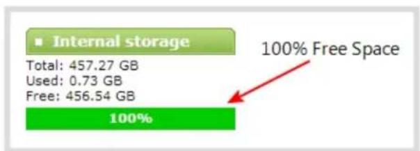 Epiphan VGADVI - Check disk storage space - 2