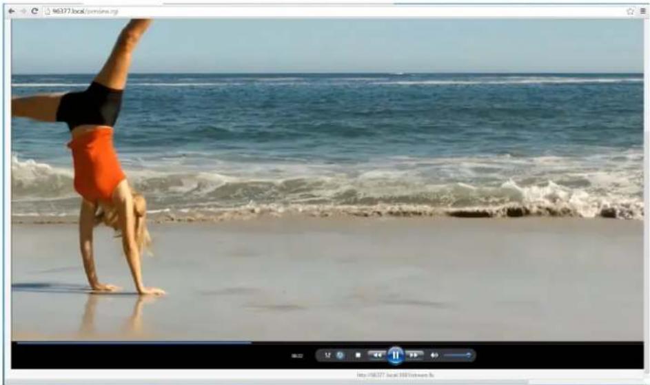 Epiphan VGADVI - Viewing with a web browser - 1