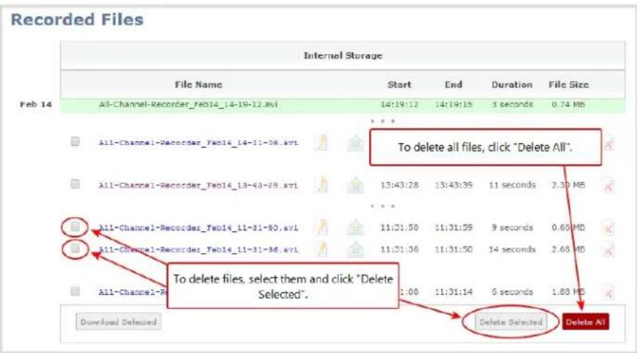 Epiphan VGADVI - Delete Files Manually - 1