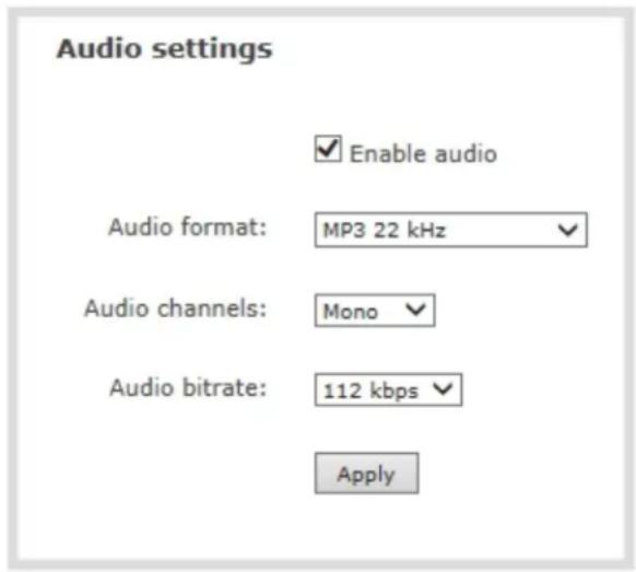 Epiphan VGADVI - Configure audio settings - 1