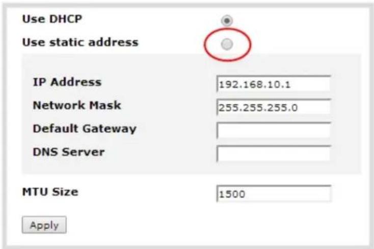 Epiphan VGADVI - Configure a Static IP Address - 1