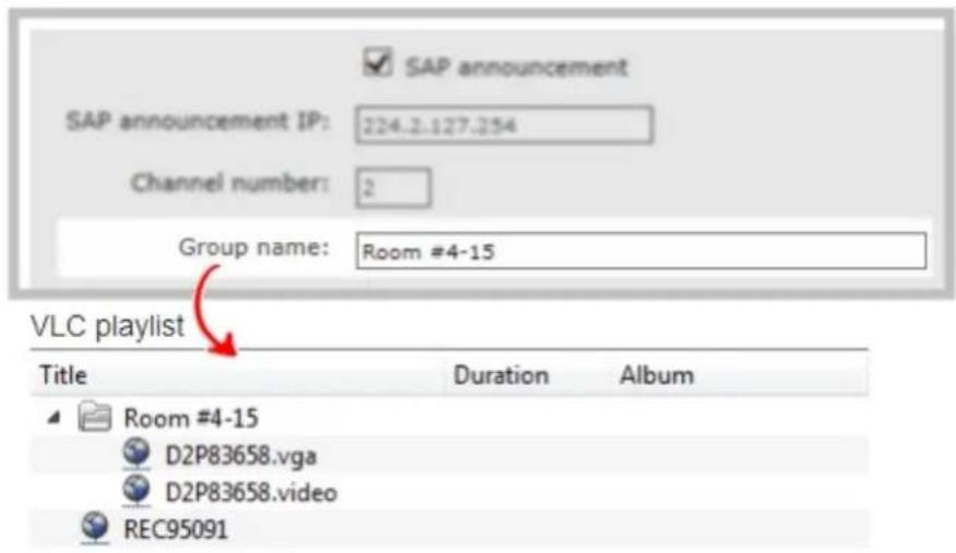 Epiphan VGADVI - Viewing with Session Announcement Protocol (SAP) - 2