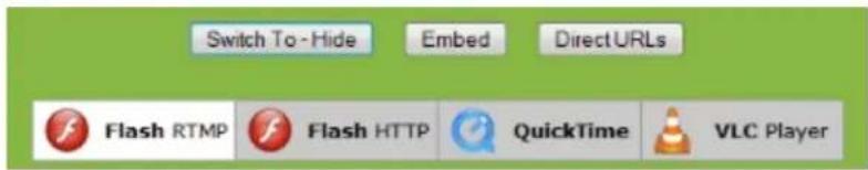Epiphan VGADVI - Specify a multimedia player to view your Epiphan TV broadcast - 1