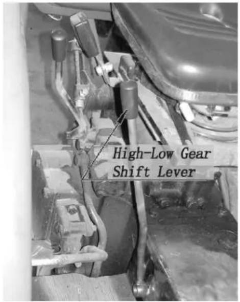 High-Low Gear Shift Lever
