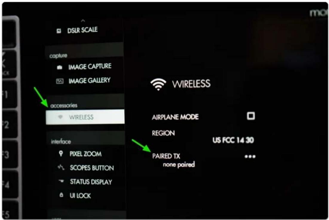 SmallHD 1303 HDR - Enabling Pairing mode on the SmallHD Monitor(s) - 2