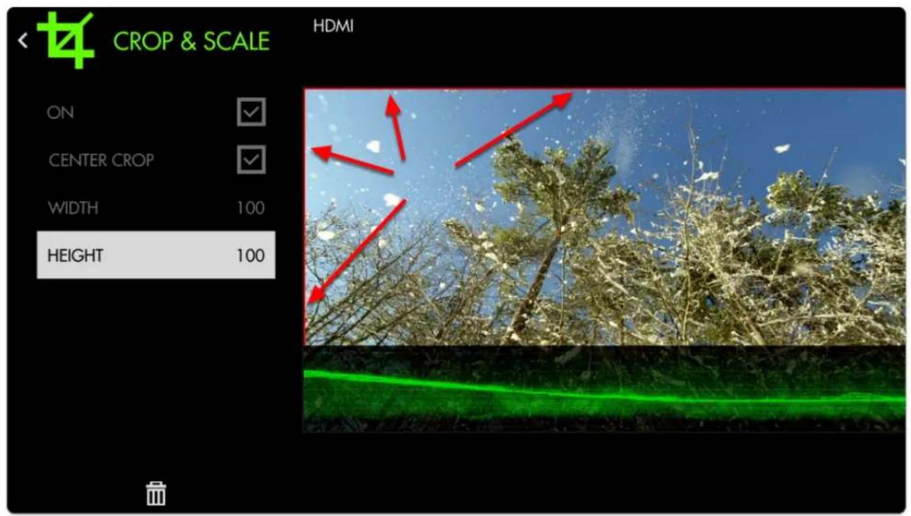 SmallHD 1303 HDR - Crop & Scale - Quick Start - 5