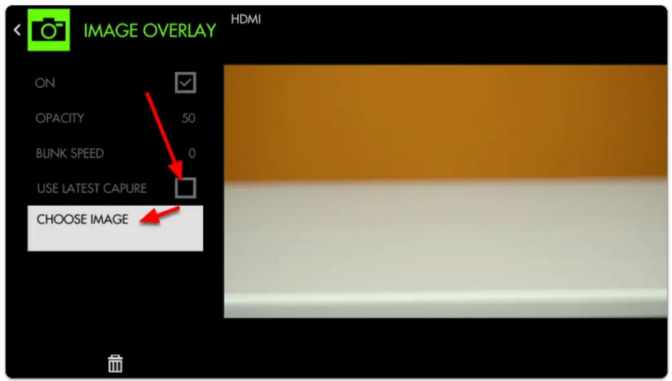 SmallHD 1303 HDR - Image Overlay - Quick Start - 3
