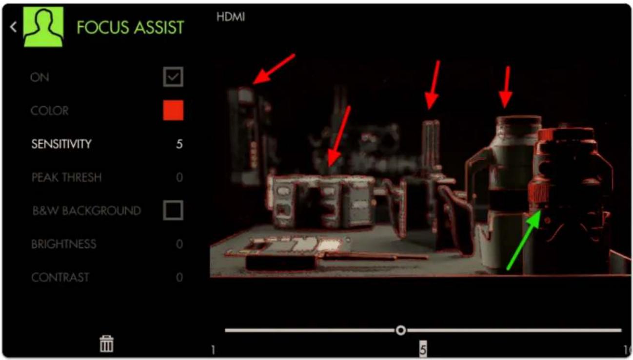SmallHD 1303 HDR - Focus Assist - Quick Start - 2