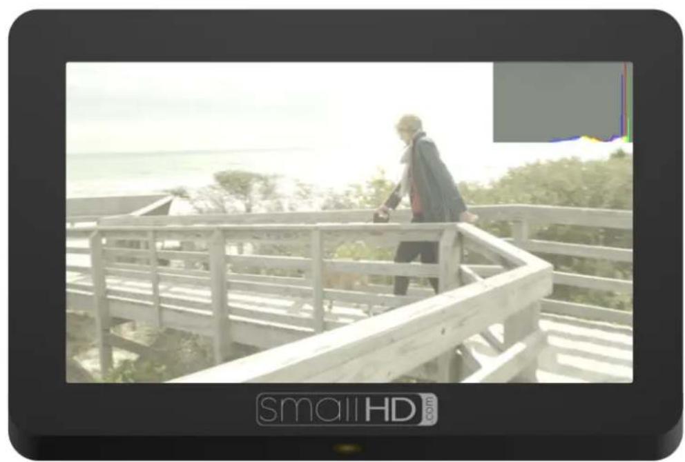 SmallHD Cine 24 - Histogram - 2