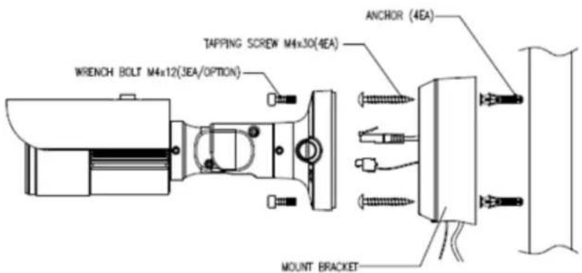 Ganz PixelPro ZN-B2MTP - Mounting to a ceiling / wall - 3