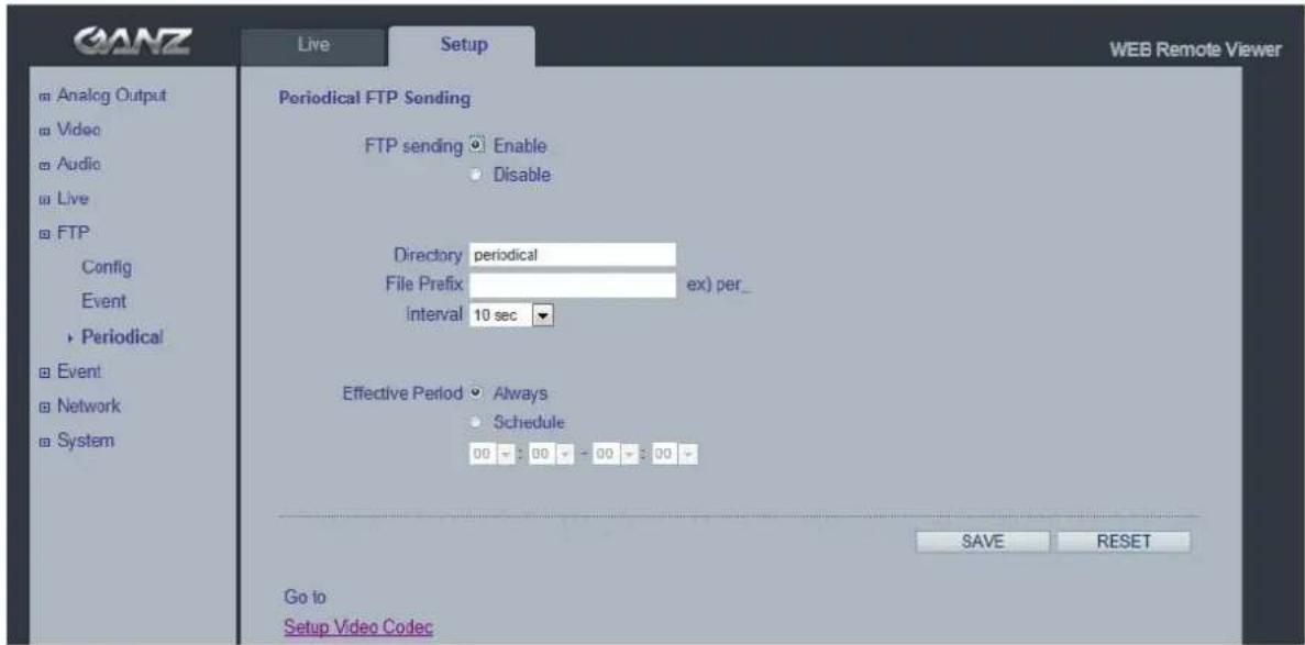 Ganz PixelPro ZN-B2MTP - FTP > Periodical - 1