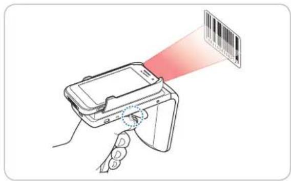 Bluebird RFR900 - Scanning Bar Codes - 2