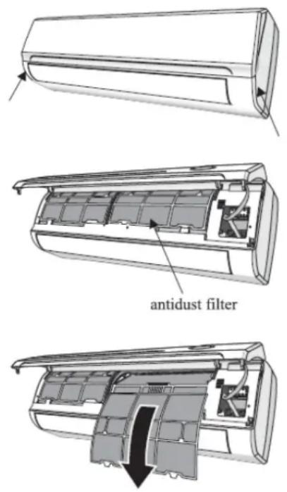 Universal Blue UAA3000R32-19 - Cleaning the filter - 1