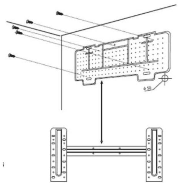 Universal Blue UAA3000R32-19 - Mounting Panel Installation - 1