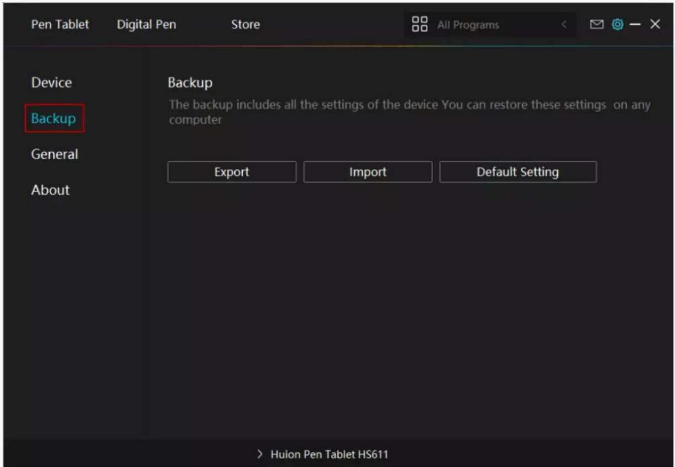 Huion Inspiroy HS611 - Backup - 1
