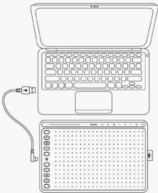Huion Inspiroy HS611 - See Section - 1