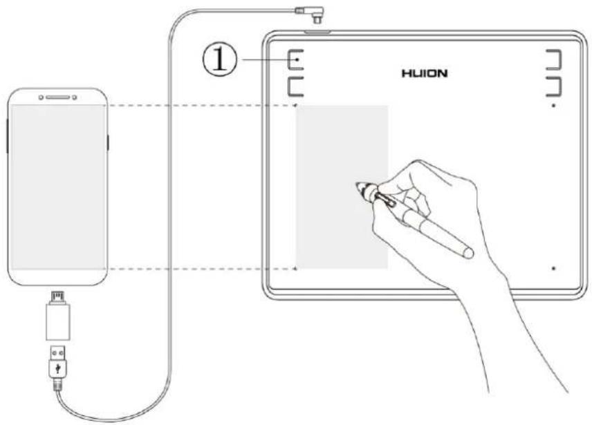 Huion Inspiroy HS64 - Connecting to Android Phone - 1