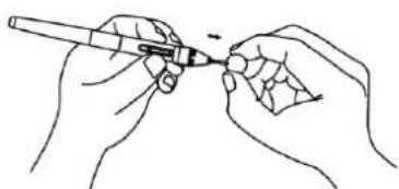 Huion Inspiroy HS64 - Pen Nib Replacement - 2