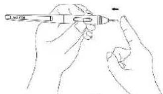 Huion Inspiroy WH1409 V2 - Pen Nib Replacement - 3