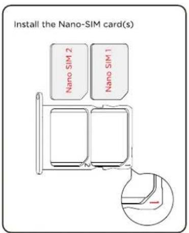 LeEco Le S3 - Step 1. Press to eject SIM card tray - 1