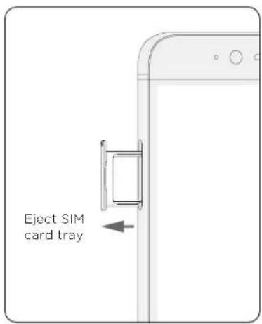 LeEco Le Pro 3 - Step 1. Press to eject SIM card tray - 1