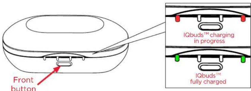 Nuheara IQbuds BOOST - CHARGING INDICATORS - 1