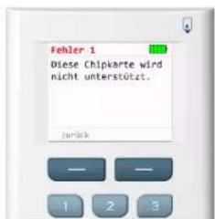 OneSpan Digipass 882 Sm@rt Tan Photo - Fehlercodes - 1