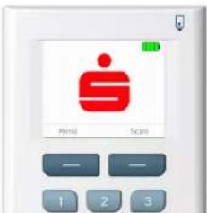 OneSpan Digipass 882 Sm@rt Tan Photo - Einschalten des Digipass 882 - 1