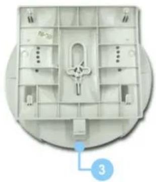 Samtron 96BDF - (The configuration at the back of the monitor may vary from product to product.) - 3