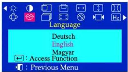 Samtron 96BDF - Menu How to adjust - 1