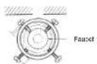Skyworth F701202ND - The connection of inlet pipes and taps - 2