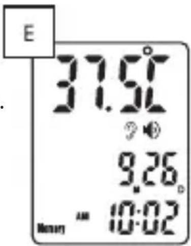 Dittmann DX 6635 - Memory-Modus (Speicher-Modus) Abrufen der Messergebnisse - 2