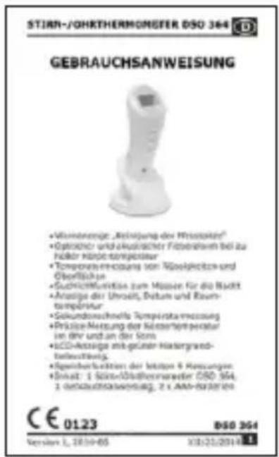 Dittmann DSO 364 - Lieferumfang/Verpackungs- inhalt - 2