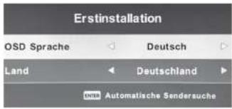 Colibri 5119 - Die Erstinstallation kann im Einstellungsmenü aktiviert werden. - 1