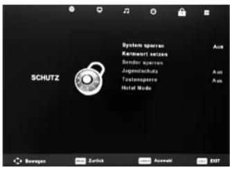 Colibri 5119 - MENÜ SCHUTZ - 1