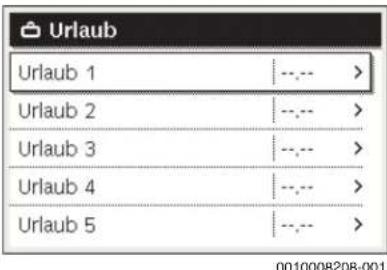 Urlaub Urlaub 1 -..- Urlaub 2 -..- Urlaub 3 -..- Urlaub 4 -..- Urlaub 5 -..- 0010008208-001