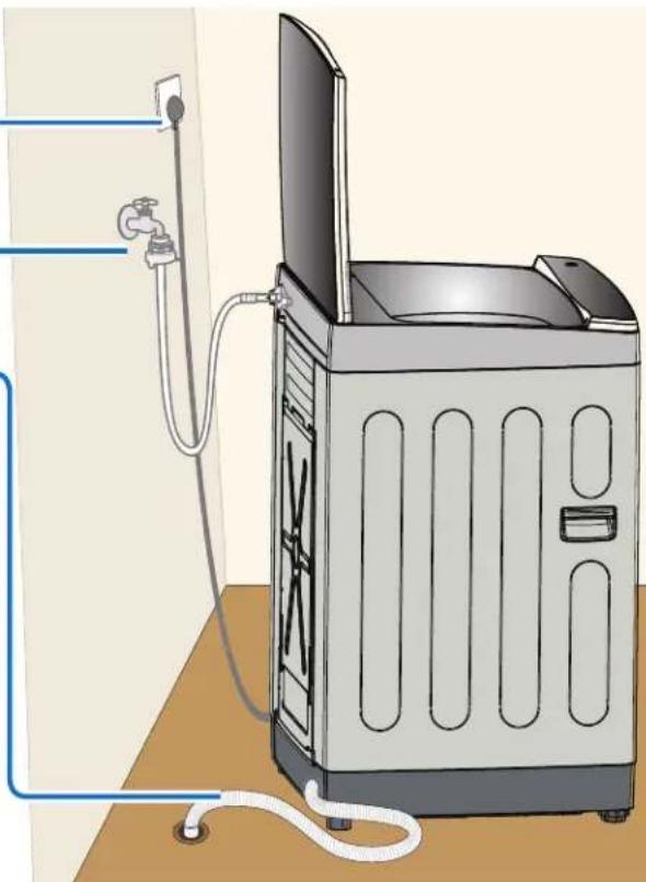 HAIER MS70-BZ1528 - 放下排水管 - 1