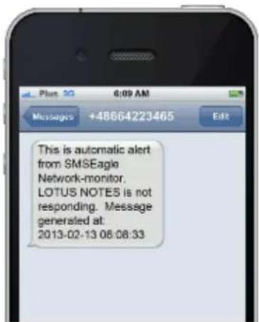 SMSEagle NXS-9750 3G - Receive SMS alerts - 1