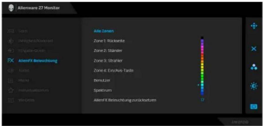ALIENWARE AW2721D - Zone 4: Ein/Aus-Taste - 2