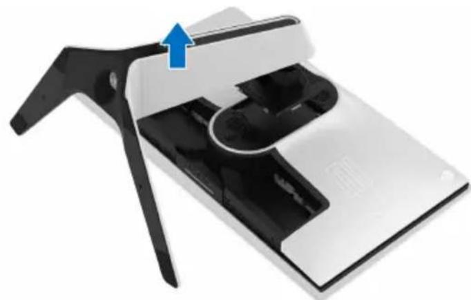 ALIENWARE AW2721D - Entfernen des Monitorständers - 6
