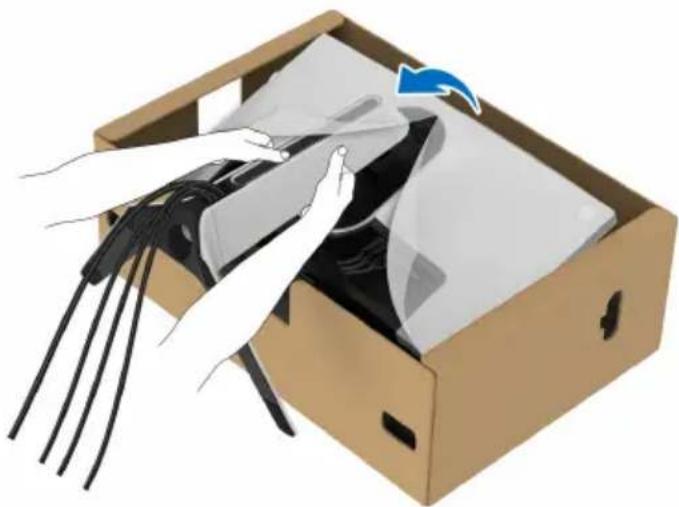 ALIENWARE AW2721D - Ständer anbringen - 10