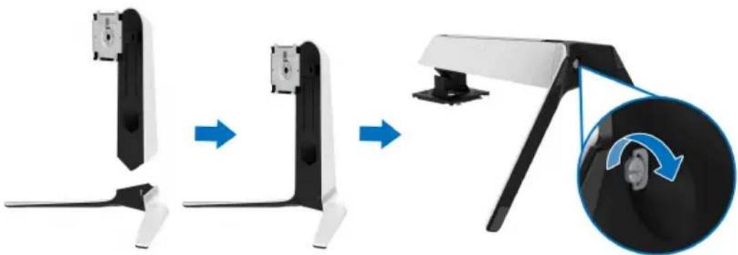 ALIENWARE AW3821DW - Ständer anbringen - 5