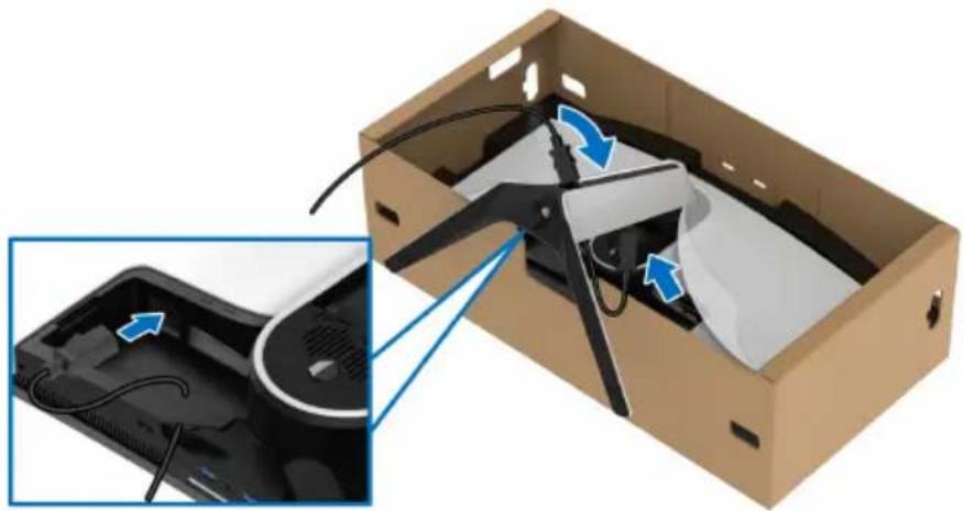 ALIENWARE AW3821DW - Ständer anbringen - 8