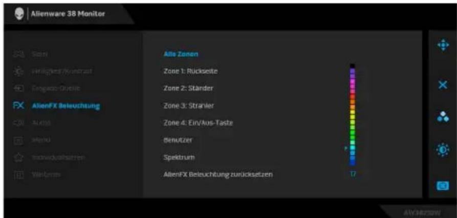 ALIENWARE AW3821DW - Zone 4: Ein-/Aus-Taste - 2
